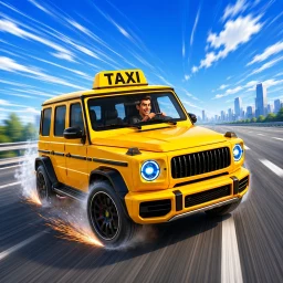 Icono de Taxi Driver Simulator Games 3D